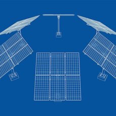 blueprint installation solar panel